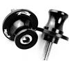 SHQXD Sostituire il supporto Moto Forcellone Bobine Slider Stand Viti Per Yamaha YZF R1 YZFR1 YZF-R1 2002-2018 2003 2004 2005 2006 2007 2008 2009 2010(Black)
