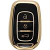 kwmobile Cover Chiave Auto Compatibile con Renault 3-Pulsanti Dacia Sandero Stepway 2021 - Custodia Chiavi Auto Copri Telecomando - Copertina Chiave - Copertura in Silicone TPU
