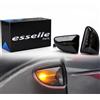 Esselle Parts Coppia Frecce Laterali Nero Fumé Progressive Dinamiche A Led per Smart Fortwo 451, Plug and play Canbus nessun errore