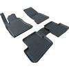 SCOUTT J&J AUTOMOTIVE Tappetini Auto in Gomma Su Misura per Mercedes GLA X156 2013-2019, Set da 4 Pezzi, Tappeti 3D Design con Bordo Alto, Inodore, Qualità Premium