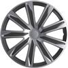 TOP DRIVE COPRICERCHIO RACE SILVER BLACK 16I nostri copricerchi sono prodotti con materiale ABS di alta qualita', conosciuto per la sua stabilita', forza Con verniciatura ad acqua