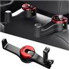 JNNJ Auto Ganci Per Borse, Gancio Borsa Accessori Auto Resistenti, Gancio Borsa Da Autos Con Supporto Telefonico Poggiatesta, Gancio Posteriore a 360° per Sedile Posteriore Auto per Borsa(Rosso)