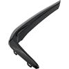 Cloudpower Copertura per paraurti anteriore fendinebbia per BMW Serie 5 -G30 M-Sport 2016-2020, in plastica rigida, protezione laterale per griglia laterale -51118070541-51118070542, protezione precisa (destra)