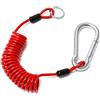 QWORK Cavo Freno Rimorchio Sicurezza, Cavo a Strappo di Sicurezza, 1.8 m x 5mm