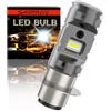 SageSunny Lampada LED P15d h6m Faro Motociclo 12V-60V AC/DC,Lampada Anabbaggiante/Abbagliante LED 18W 2000LM 6500K Bianco Freddo, Canbus Senza Errori Non-polarità,1 confezione,18 Mesi di Garanzia