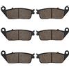 Cyleto Pastiglie Freno Anteriori e Posteriori per C600 Sport Scooter 2012-2014 C 600 Sport Highline 2013-2016 C 600 Evolution Scooter 2013-2016