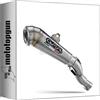 MOTOTOPGUN scarico completo gpr omologato catalizzato acciaio powercone evo, db-killer incluso, e5.t.94.cat.pcev compatibile con triumph trident 660 2021 2022 2023 mototopgun