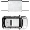 Shouxiut Parasole per tettuccio apribile auto, parasole per auto, parasole per tettuccio apribile Ca-r, protezione UV con elastici ombrello portatile per veicoli, finestre, camion, campeggio