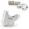 MARQI Morsetto Riser Moto Per BMW Gs R 1200 GS LC R1200GS Adventure ADV Gs 1250 R1250GS S1000XR Manubrio Riser 32MM Manubrio Morsetto Adattatore Di Estensione Riser Manubrio Moto (Colore : R1250GS-Silver)