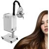 QUIOTUIR Dispositivo a Vapore Nano Ionico 500W per Capelli | Processore a colori per capelli professionale con cappuccio 6 modalità cura schermo LCD temperatura regolabile base rotabile