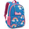 Generico Nome Personalizzato per Zaino, Astuccio Scuola,Portachiavi, Etichetta Scuola Nome Bambino, Targhetta Personalizzabile con Colore e Font, Idea Regalo
