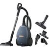 ELECTROLUX PureD8 13783211, Pure D8 PD82-8DB-Aspirapolvere a Slitta con Sacco Ultra Silenzioso, regolatore Automatico di Potenza SmartMode e Tecnologia PureSound-Colore: Blu