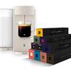 Nespresso Vertuo Up - Macchina da Caffè in Capsule + 10 Confezioni di Capsule, 7 Formati di Tazza, Tecnologia Centrifusion, Riscaldamento Rapido, Serbatoio 1.4L, Design Compatto, Bianca (ENV200.W)
