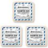 Störtebekker Shaving Accessories Störtebekker Premium Festes Anti Forfora Shampoo (3x) - Solido Shampoo da uomo e donna - 3 in 1 sapone da doccia per capelli e cuoio capelluto - vegano, realizzato a mano (3 x 100 g)