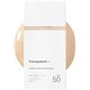 Transparent Lab Mineral Tinted Sunscreen Light SPF50 100 ml - Crema solare 100% minerale con ossido di zinco, peptidi e collagene, tonalità chiara con copertura leggera, protezione UVA/UVB