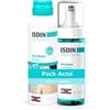 ISDIN Teen Skin Acniben Set detergente per il viso opaco (400 ml) + spray anti pulsanti (150 ml) | consigliato per pelli sensibili all'acne