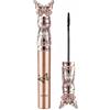 PROFEXCH Mascara nero waterproof con piccolo pennello di precisione per ciglia sottili, corte e rarefatte - senza grumi, anti-sbavatura, lunga durata, custodia a farfalla, regalo (1 pezzo)