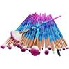 SANANG Set da 20 Pennelli per Trucco Professionale | Fondotinta, Cipria, Ombretti e Eyeliner - Kit Strumenti per Viso e Occhi