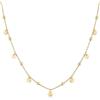 DJADEE Collana da donna in oro 750, placcata in oro 18 carati, impermeabile, senza nichel, ipoallergenica, regalo per donne e ragazze
