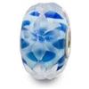 Trollbeads Beads Trollbeads Fiori di Mirtillo TGLBE-30049 Argento 925 e vetro murano