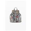 Desigual, Zaino Denim Mini Mickey, Donna, Nero, U