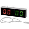 Chatonshen Segnapunti Biliardo Elettronico con Display Digitale Luminoso E Sincronizzazione Rapida Dotato di Pulsanti per Facile Regolazione Struttura in Pp Resi, 3400 Ma