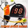 Net Playz Sensori di velocità per Pistole Radar da Tennis (Mani libere) - Misurazione di Servizio, Racchetta e velocità della Palla, Gadget e Attrezzatura ad Alta Tecnologia per Giocatori di Tennis