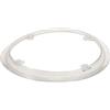 MUSISALY Protezione Catena Bici Mountain Bike a 4 Fori in PVC Bianco