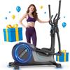 Neezee Ellittica 3 in 1, 16 Livelli di Resistenza, Volano 8 kg per Casa