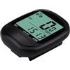 Naroote Tachimetro da Ciclismo Cablato, Display LCD con 15 Funzioni Contachilometri Tachimetro Distanza Percorsa Orologio Accensione Automatica Spegnimento, per Tutte le Biciclette