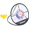 GALPADA Rete da Allenamento Golf Pieghevole in Nylon e Pu, Leggera e Portatile per Pratica Indoor e Outdoor, per Migliorare Precisione e Swing