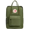 KALIDI, Zaino casual per computer portatile, 38,1 cm, classico, da campeggio, viaggi, all'aperto, quadrato, università, escursionismo, palestra, verde militare