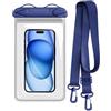 Genérico Borsa impermeabile per telefono cellulare con tracolla, Blu violaceo, Consulte la descripción, Vedere la descrizione
