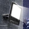 JHPfdhDTR Lampada Solare da Esterno, Luci di Sicurezza Super Luminose, Lampada da Lavoro a LED IP65(6500k,200W)