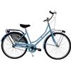CICLI DANTE Bicicletta donna da città per passeggio Olanda 26, classica stile retrò ad una velocità particolari neri (Azzurro pastello)
