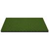 AsrMyjcx Tappetino da Allenamento Pratica Colpire Swing Tee Insertabile Base EVA Antiscivolo Superficie in Nylon Resistente Adatto per Casa Giardino Campo, 90x150cm, 10MM Nbr Nylon