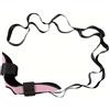 Eixovhira fasce di resistenza con maniglie Fascite plantare con fascia elastica for lo stretching del piede della gamba dello yoga(Pink)