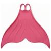 MotiveTech Monopinna da Sirena Confortevole Monopinna in Silicone Resistente Pinna da Sirena per Mermaid , Rosa , S