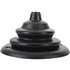 Ciieeo Copertura Cavo Controllo in PVC Nero per Linee Carburante e Sistemi Cablaggio Marino, Adatta per Yacht e Kayak, Resistente a Polvere e Acqua