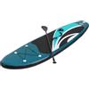 WOLEGM Tavola da SUP gonfiabile, 305 x 76 x 10 cm, con pagaia, pompa, guinzaglio e borsa, stabile tavola da touring per principianti e adulti, tavola da surf gonfiabile per famiglia, mare e sport acquatici