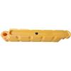Generic Pista da Corsa for Go Kart Piena d'Acqua, Recinzioni for Auto da Corsa in Plastica for Parchi Divertimenti, Centri Commerciali, Eventi All'aperto(Yellow,100x20x25CM)