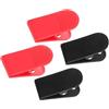 STOBAZA 4 Pezzi Clip di Sicurezza e Interruttore di Emergenza per Tapis da Corsa in Plastica Molla Caricata, Chiave di Arresto Versatile per Accessori Palestra