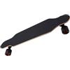 POENVFPO Longboard professionale in acero, cuscinetti ABEC 9, piattaforma in acero a 8 strati, ruote larghe da 70 mm, ammortizzatore HR 95, con motivo a trasferimento di calore, per