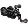 LOVIVER Mulinello da Pesca Baitcasting Bobina Compatta a Basso Profilo Frizione 6 Lega di Alluminio Rapporto 7.2 1 con 3+1 Cuscinetti Adatto per Bass in Acqua Dolce E Barca, Mano Sinistra