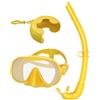 Generic Attrezzatura per snorkeling per adulti Maschera subacquea anti perdite con vista panoramica
