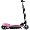 FMPGJLYH Monopattino elettrico per bambini, 120 W, rosa, pieghevole, manubrio regolabile, freno, 12 km/h, per ragazze e ragazzi dai 6 anni in su
