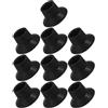 Abaodam Piedini in Gomma Antiscivolo Tappi Copertura Gambe Rotonde per Trampolino 10 Pezzi Riducono Rumore e Attrito Accessori Resistenti per Trampolini da Esterno e Scrivanie