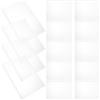 SHINEOFI Custodia Trasparente per Pettorale Gara A4 in PVC 100 Pezzi