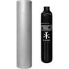 TUXING 30Mpa 4500Psi 0.5L 31Cu in serbatoio HPA in fibra di carbonio da 500 cc, bombola del gas, caccia al paintball per pistola PCP Daystate e filettatura FX M18 * 1.5