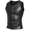 AsrMyjcx Muta Sub Uomo Muta Wetsuit Gilet Termico Canottiera Neoprene Senza Maniche Top Lucido Elasticità Morbida Paddling Strato Sottile Adatta a Immersioni, Nero, XS